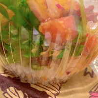 やさいの王様 用賀店 - 特製タコライス弁当   底の方にご飯が入ってます