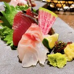 串揚げ 六角亭 中目黒 - タイのお刺身