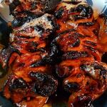 宇ち多゛ - シロタレよく焼き　ジュウジュウですね・・