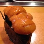 鮨処寿司大 - ウニ(旬魚のおまかせ)2013.10