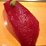 鮨処寿司大 - 漬マグロ(旬魚のおまかせ)2013.10