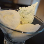 ジェラテリア ジェリーム - ミルク、カルピスミルク、チョコミント