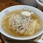 麺屋 坂本01  - 塩そば・半熟味付け玉子