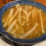 新世界菜館 - 上海蟹味噌と黄白菜の芯のあんかけ（ハーフ）