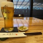 国分寺そば - 生ビール700円