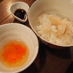 鳥扇 - 卵かけ御飯