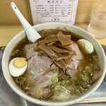 Higashiiwatsuki Taishouken - チャーシューワンタン麺大盛り
                        [トッピング] メンマ増し、ゆで玉子