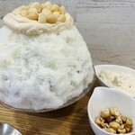 かき氷店 小桃 - 大好き♡塩チョコマカダミア