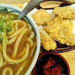 讃岐うどん 國見 - かしわカレーうどん。800円