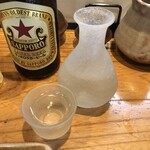 焼き鳥 とりひろ - 乾坤一(宮城) 冷酒