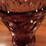 DOHVA - お冷やのグラスも凝ってますでしょ？