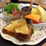 あんじゅ - あんじゅの豪華モーニング400円