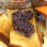 あんじゅ - デニッシュトースト小倉餡を、生きてて良かった。