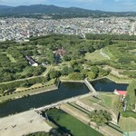 五稜郭タワー展望１階カフェスタンド - 景観