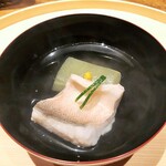 温石 - (お椀）白甘鯛、冬瓜