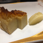 名古屋 栄 栞庵 鮨 やましろ - 芝エビ入り玉子焼きとべったら漬け