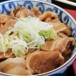 そば処 壱 - 豚丼セットの豚丼
