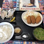 かき小屋 小江戸 - 生牡蠣定食A