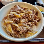 たけ屋 - たけ屋セットの牛めし