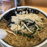 天家 - もやしラーメン（大盛・大油）➕ハーフ岩のり