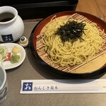 元祖はこだてラーメン おんじき庭本 - ざるラーメン(税込870円)