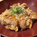大戸屋 - 炭火焼き鶏の親子丼アップ