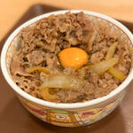 すき家 - 料理写真:牛丼特盛 + 玉子☆