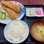 四十路 - アジフライ定食