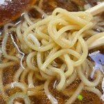 麺味亭 - 麺アップ