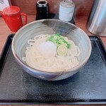 麺花　ゆうしょう - 生醤油うどん温 税込650円