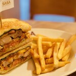 GRILL BURGER ＆ ROAST CHICKEN SASA - Roast Chicken Sand 