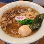 長岡生姜ラーメン しょうがの湯 - 塩玉子