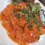 お食事処ひらの - エビチリ