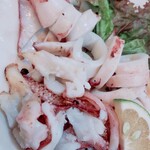 お食事処ひらの - イカの姿焼き