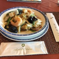 ホテルオークラレストラン新宿 中国料理 桃里 - 五目焼きそば