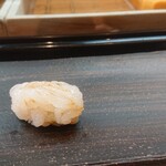 松寿司 たにがわ - 白海老の昆布〆