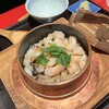 季節釜めし 花小梅 - エビ＆きのこ　釜飯