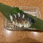 食堂 幸福 - 大分県産　養殖鯖　塩たたき　1,100円