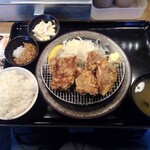 Sapporo Zangi Hompo - ザンギ小定食（塩）