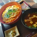 万葉庵 - 親子丼