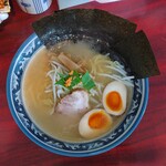 麺屋鎌倉山 - 料理写真:塩のり玉（斜め上から）