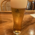 洋風居酒屋 菓酒MARU - 一番搾り生ビール390円