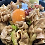 伝説のすた丼屋 - すた丼油そばセット