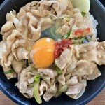 Densetsu No Sutadonya - すた丼油そばセット