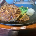 Suteki Miyaabenokyu Zumoruten - 自家製ハンバーグランチ ジャンボ320g