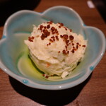 炭火と笑いの台所 とりすけ 難波本店 - ポテトサラダ(380円)