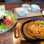 ステーキ宮 - 自家製ハンバーグランチ ジャンボ320g