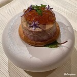 プチレストラン ブーケ・ド・フランス - パテとフォアグラとコンソメのタルトレット
