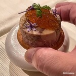 プチレストラン ブーケ・ド・フランス - パテとフォアグラとコンソメのタルトレット