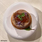 プチレストラン ブーケ・ド・フランス - パテとフォアグラとコンソメのタルトレット